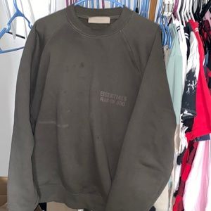 COPY - Essentials fear of god crew neck (worn once ever)